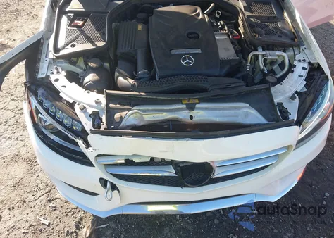 2015 Mercedes-Benz C 300 Sport 4Matic from USA, damaged, VIN 55SWF4KB7FU024156